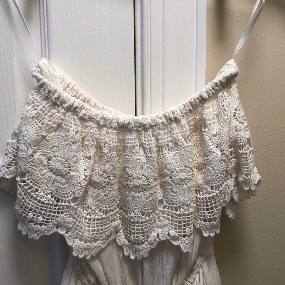 Beautiful romper jumpsuit for beach/pool parties.